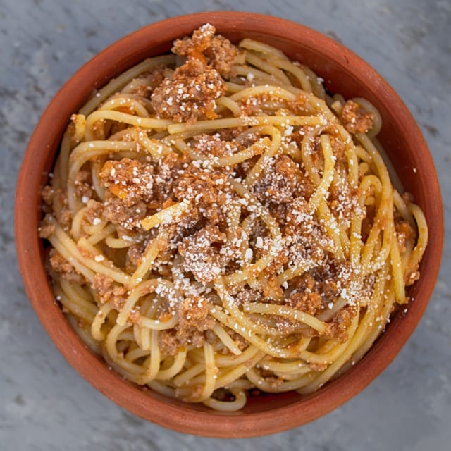 Spaghetti Bolognesa.